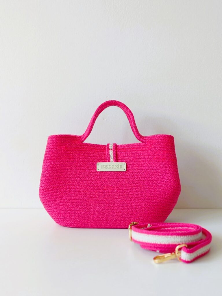 Sac Lovène Rose avec Bandoulière